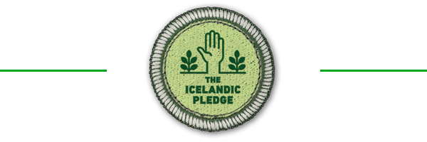 The Icelandic Pledge - Taka þátt The Icelandic Pledge - Taka þátt