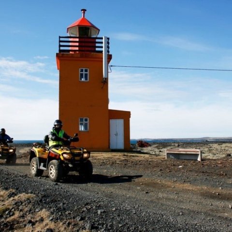 Fjórhljólaferð um Hópsnes
