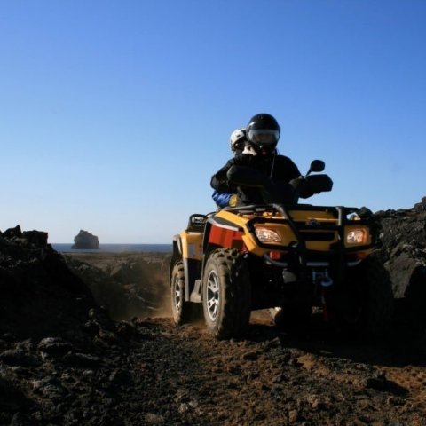 Fjórhjólaferð í Grindavík