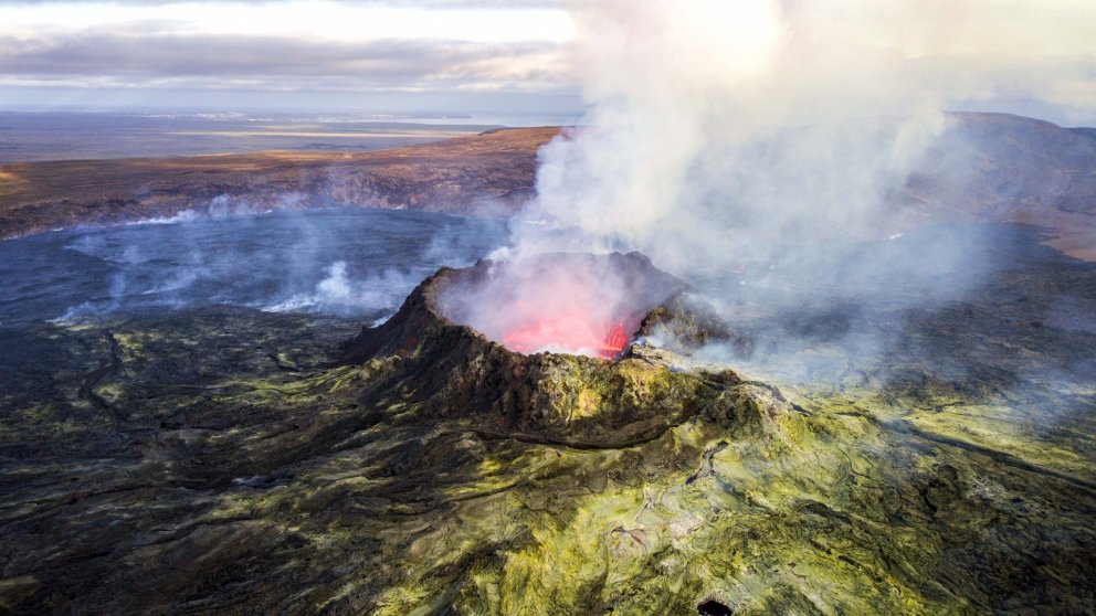 Picture of the crater taken 15.09.21