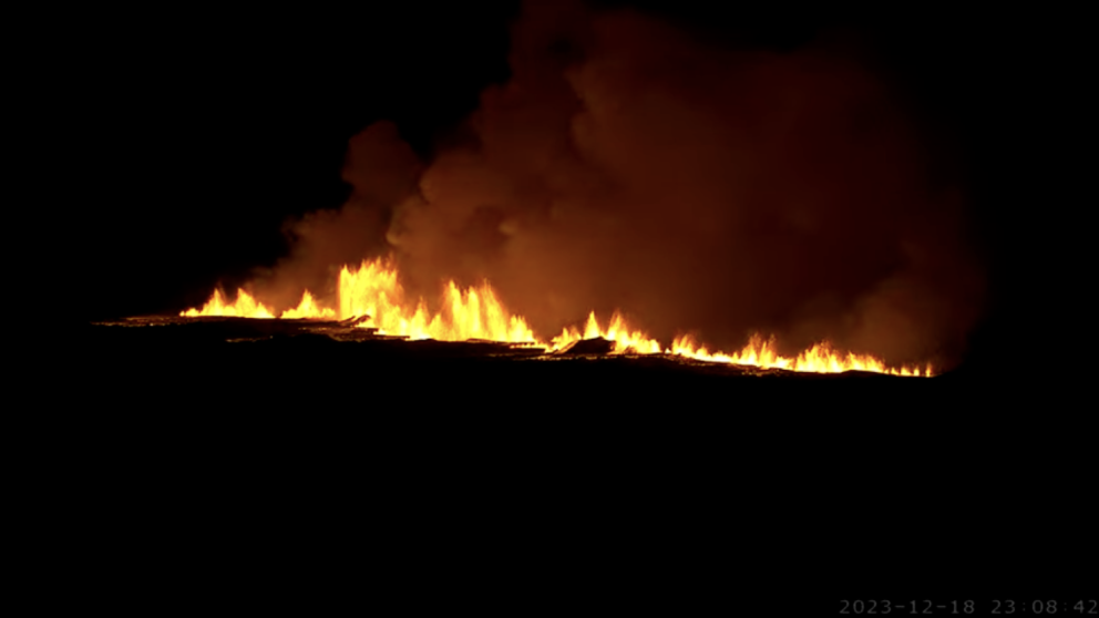 Screenshot from mbl.is live feed, 18. December