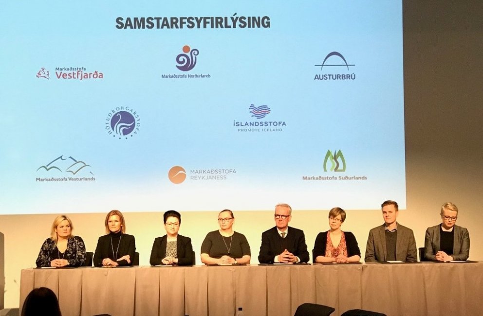 Frá undirskrift samstarfsyfirlýsingarinnar