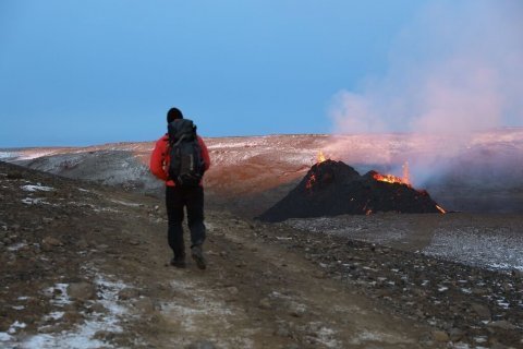 Mynd frá Geldingadölum //Eyþór Sæmundsson.