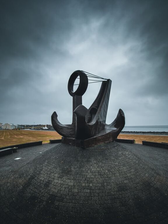 Mynnismerki í Reykjanesbæ. Mynd Þráinn Kolbeinsson