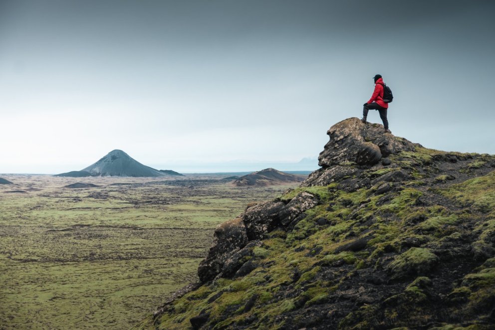 Útsýni af Selsvallafjalli. Mynd: Þráinn Kolbeinsson