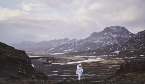 Landslag Reykjaness skartar sínu fegursta í nýrri auglýsingu Íslandsstofu. 